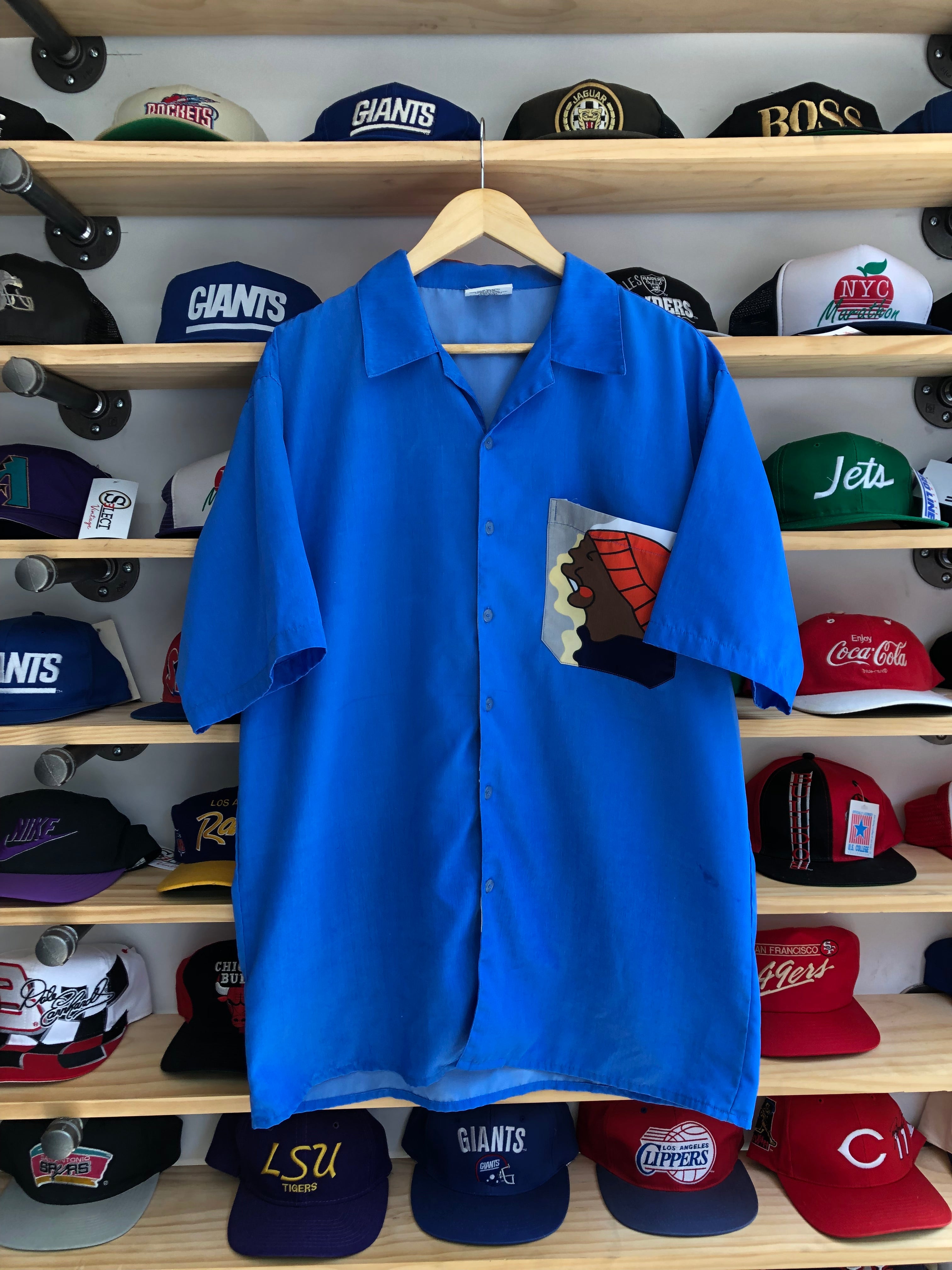 Vintage Platinum Fubu Fat Albert Button Shirt Size L/XL – Select