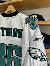 Load image into Gallery viewer, Vintage Reebok Philadelphia Eagles Brian Westbrook Authentic Jersey Sz 52
