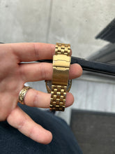 Load image into Gallery viewer, Vintage 1980s Seiko Gold Presidential Day &amp; Date 36MM Watch

