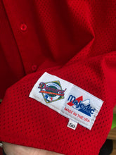 Load image into Gallery viewer, Vintage Majestic Philadelphia Phillies Rex Hudler Team Issued BP Jersey Size 50/2XL
