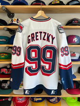 Load image into Gallery viewer, Vintage Starter New York Rangers Wayne Gretzky Liberty Head Jersey Large

