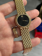 Load image into Gallery viewer, Vintage Movado Certa Men’s Gold 32MM Quartz Dress Watch
