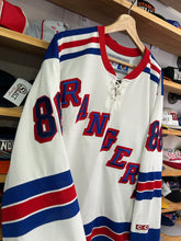 Load image into Gallery viewer, Vintage CCM New York Rangers Eric Lindros Stitched Jersey Large
