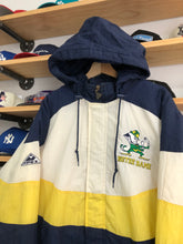 Load image into Gallery viewer, Vintage Apex One Notre Dame Fighting Irish Puffer Jacket Size Large
