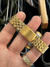 Load image into Gallery viewer, Vintage 1995 Bulova Caravelle Gold Quartz Diver Watch 38MM
