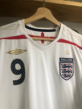 Load image into Gallery viewer, 2007-2009 Umbro England Wayne Rooney Soccer Jersey Size XL
