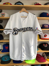 Load image into Gallery viewer, Vintage Russell Athletic Milwaukee Brewers Blank Jersey Size Medium
