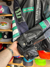 Load image into Gallery viewer, Vintage 1990-1991 Johnny Gill Leather / Suede Jeff Hamilton Crew Tour Jacket Large
