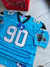 Load image into Gallery viewer, Deadstock Vintage Reebok Carolina Panthers Julius Peppers Authentic Jersey Size 50
