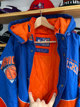 Load image into Gallery viewer, Vintage 90s Starter New Knicks Puffer Jacket Size XL
