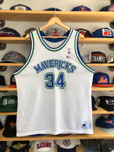 Load image into Gallery viewer, Vintage Champion Dallas Mavericks Doug Smith Jersey Size 48/XL
