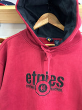 Load image into Gallery viewer, Vintage Etnies Skateboard Hoodie Maroon Large
