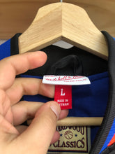 Load image into Gallery viewer, Deadstock Mitchell &amp; Ness New York Knicks Hardwood Classics Bomber Jacket Size Large

