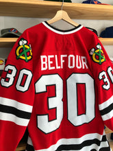 Load image into Gallery viewer, Vintage Nike Chicago Blackhawks Ed Belfour Authentic Jersey Size 44/Medium
