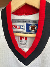 Load image into Gallery viewer, Vintage 90s CCM Carolina Hurricanes Hockey Jersey Size Youth L/XL
