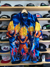 Load image into Gallery viewer, Vintage 2001 DragonBall Z Super Saiyan Button Shirt Size M/L
