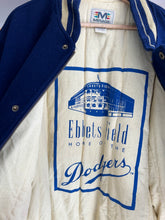 Load image into Gallery viewer, Vintage Mirage Brooklyn Dodgers 1955 Leather Wool Varsity Jacket 2XL
