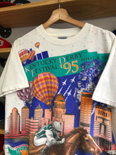 Load image into Gallery viewer, Vintage 1995 Kentucky Derby Festival AOP Tee Size Large
