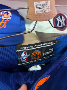 Vintage PUMA New York Knicks Authentic Away Shorts Size XL 36