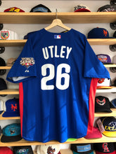 Load image into Gallery viewer, 2009 Majestic Philadelphia Phillies Chase Utley World Series Jersey Size XL
