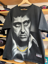 Load image into Gallery viewer, Vintage Y2K Scarface Airbrush Portrait Tee XL
