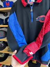 Load image into Gallery viewer, Vintage 1980s Starter New York Giants Half Zip Sweater Large
