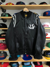 Load image into Gallery viewer, 2010s Wu Tang Limited Bengals Satin Bomber Jacket Size Large
