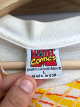 Load image into Gallery viewer, Vintage 1997 Marvel Comics SpiderMan AOP Tee Size Large
