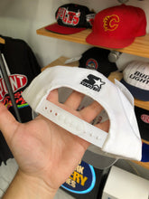 Load image into Gallery viewer, Vintage Starter Chicago Blackhawks Spellout Snapback
