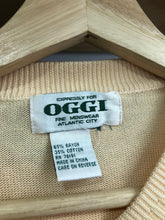 Load image into Gallery viewer, Vintage OGGI Textured Rayon Knit Top Size XL
