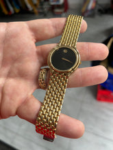 Load image into Gallery viewer, Vintage Movado Certa Men’s Gold 32MM Quartz Dress Watch
