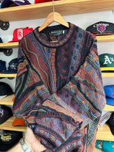 Load image into Gallery viewer, Vintage Baracuta by Tunda Coogi Like Earth Tone 3D Knit Sweater XL
