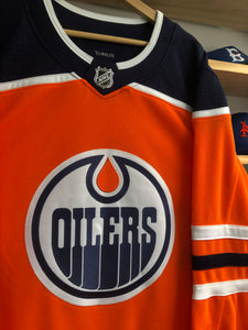 2018 Adidas Edmonton Oilers Authentic Blank Jersey Size 54