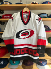 Load image into Gallery viewer, Vintage 90s CCM Carolina Hurricanes Hockey Jersey Size Youth L/XL

