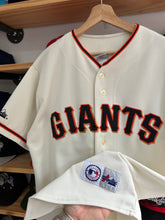 Load image into Gallery viewer, Vintage Majestic San Francisco Giants Barry Bonds Cream Jersey Large
