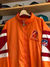 Load image into Gallery viewer, Vintage Starter Tampa Bay Buccaneers Zip Up Windbreaker Size XL
