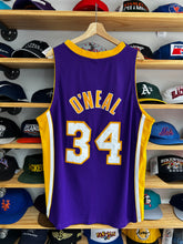 Load image into Gallery viewer, Vintage Nike Shaquille O’Neal Los Angeles Lakers Purple Authentic Jersey 48 XL
