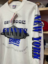 Load image into Gallery viewer, Vintage 1995 Deadstock New York Giants Long Sleeve Tee Large

