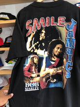 Load image into Gallery viewer, Vintage 90s Bob Marley Double Sided Rap Tee Size XL/2XL
