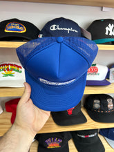 Load image into Gallery viewer, Vintage Deadstock Money Talks Blue Trucker SnapBack
