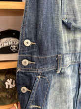 Load image into Gallery viewer, Vintage MFG Marithe Francois Girbaud Denim Overalls Medium
