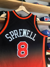 Load image into Gallery viewer, Mitchell &amp; Ness New York Knicks Latrell Sprewell Hardwood Classics Gradient Set Size XL
