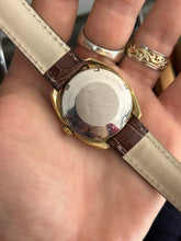 Load image into Gallery viewer, Vintage Early 1970s Zodiac Automatic Gold Cushion TV Case Automatic Watch
