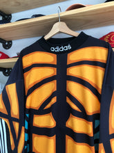 Load image into Gallery viewer, Vintage Adidas All Over Print Sublimated Goalie Soccer Jersey Size 2XL
