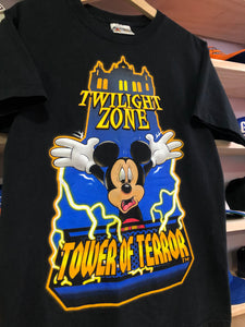Vintage Disney Twilight Zone Tower Of Terror Ride Tee Size Medium