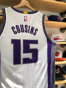 2016 Adidas Sacramento Kings DeMarcus Cousins Authentic Jersey Size Large