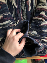 Load image into Gallery viewer, Vintage Coogi Multicolor 3D Multi Color Knit Quarter Zip Sweater 2XL
