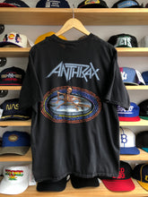 Load image into Gallery viewer, Vintage 1990 Brockum Anthrax Persistence of Time Tour Band Tee Size L/XL
