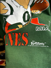 Load image into Gallery viewer, Vintage 1994 University of Miami Fred Flintstones Graphic Tee Large
