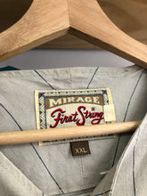 Load image into Gallery viewer, Vintage Mirage First Swing Black Yankees Baseball Jersey Size 2XL
